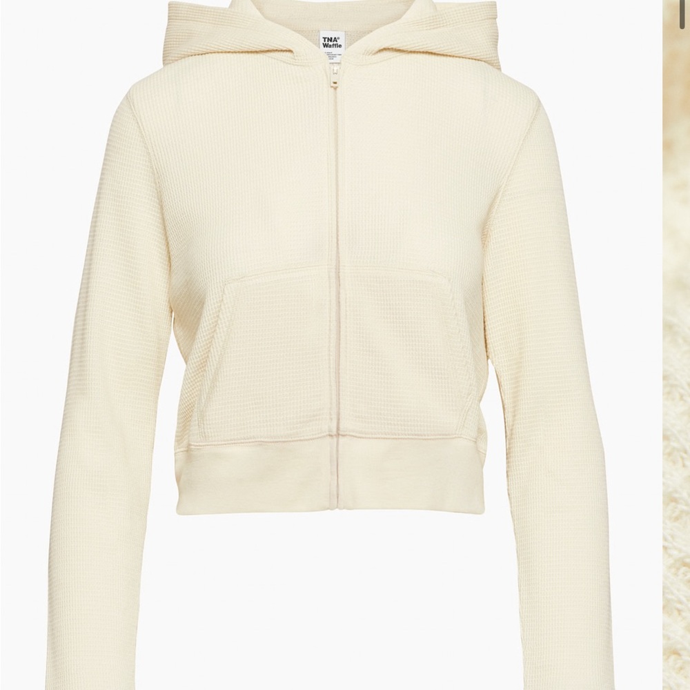 Aritzia Zip-Up Hoodie (Black not yellow)